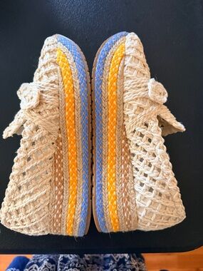 LIMITED EDITION! Dolce Vita  Jaka Citrus Multi Raffia size 5.5